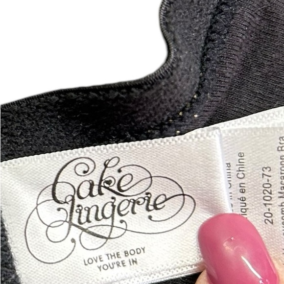 CAKE MATERNITY Honeycomb Macaroon Cotton Lined Flexible Wire Balcony Nursing Bra - Picture 7 of 9